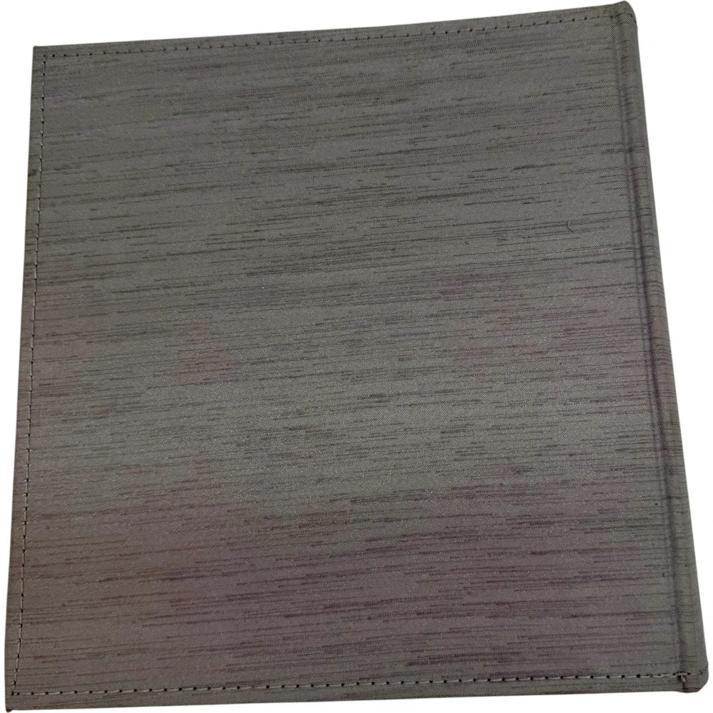 Pioneer DA-200SLKN Photo Album Gray Fabric 4x6 Memo Pockets Excellent